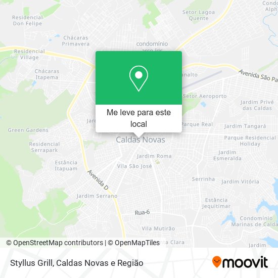 Styllus Grill mapa
