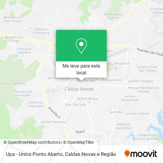 Upa - Unico Ponto Aberto mapa