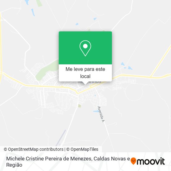 Michele Cristine Pereira de Menezes mapa