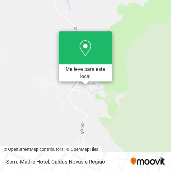 Serra Madre Hotel mapa