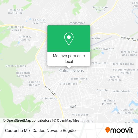 Castanha Mix mapa