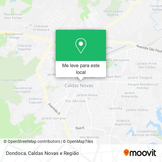 Dondoca mapa