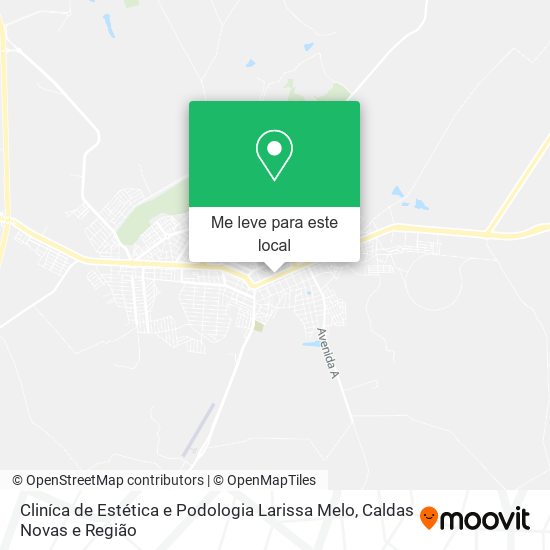 Cliníca de Estética e Podologia Larissa Melo mapa