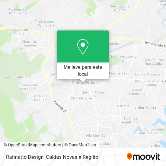 Rafinatto Design mapa