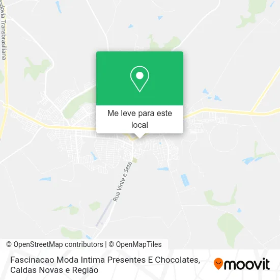 Fascinacao Moda Intima Presentes E Chocolates mapa