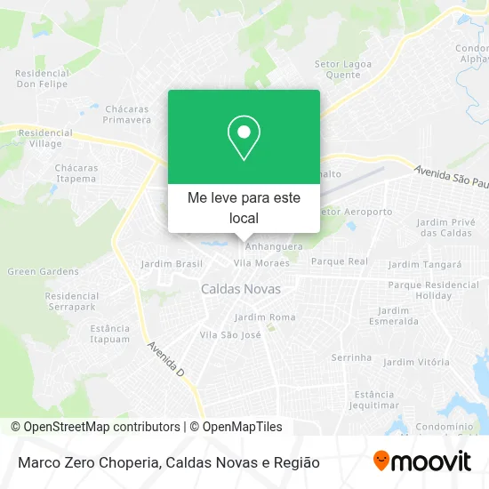 Marco Zero Choperia mapa