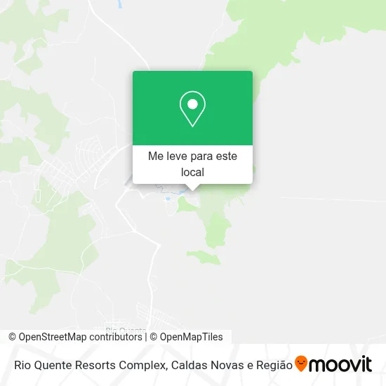 Rio Quente Resorts Complex mapa