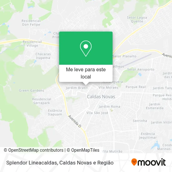 Splendor Lineacaldas mapa