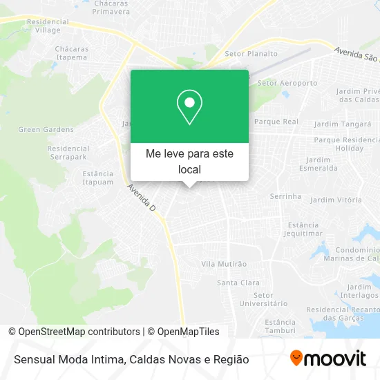 Sensual Moda Intima mapa