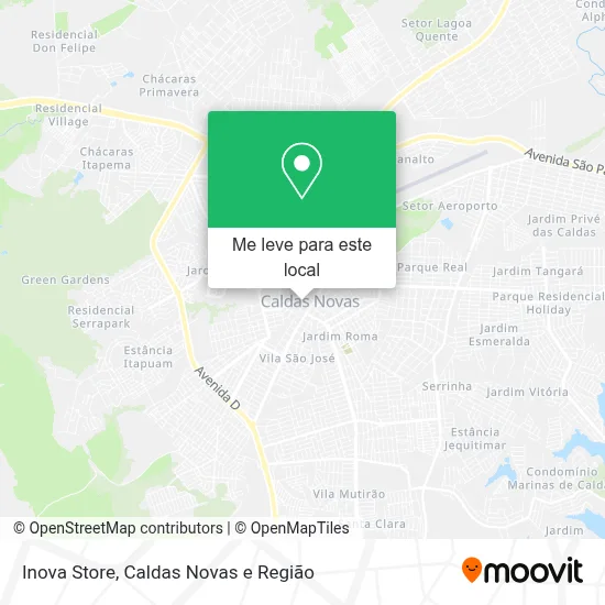 Inova Store mapa