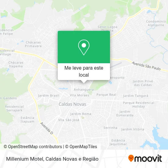 Millenium Motel mapa