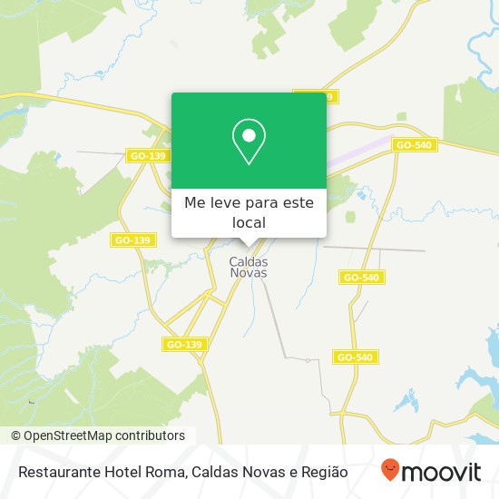 Restaurante Hotel Roma mapa