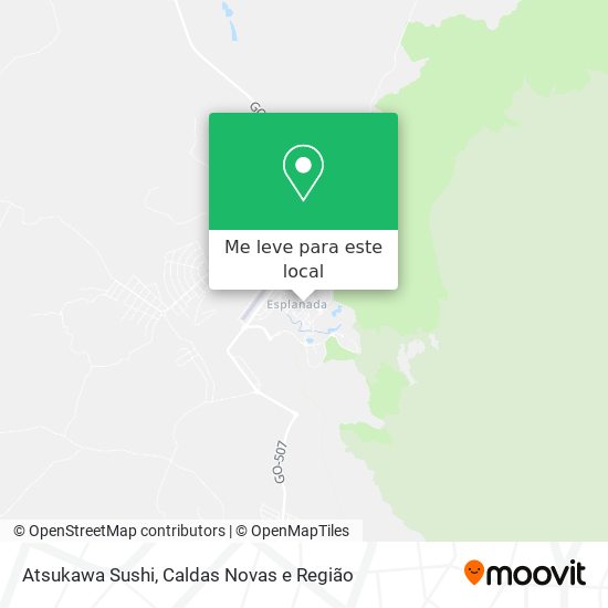 Atsukawa Sushi mapa