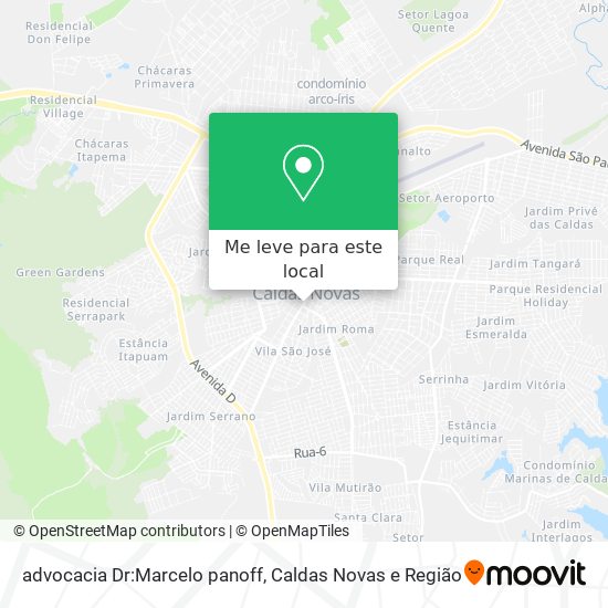 advocacia Dr:Marcelo panoff mapa