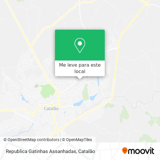 Republica Gatinhas Assanhadas mapa