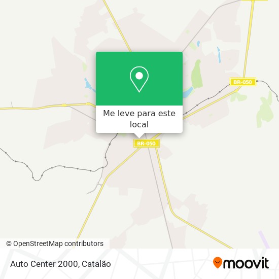 Auto Center 2000 mapa