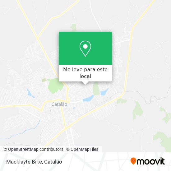 Macklayte Bike mapa