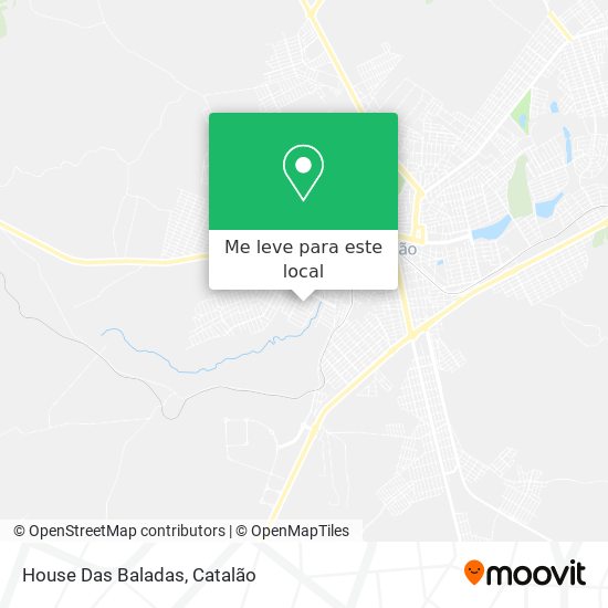 House Das Baladas mapa