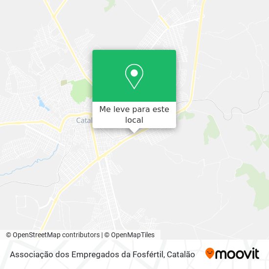 Associação dos Empregados da Fosfértil mapa