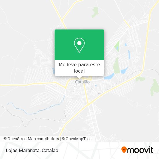 Lojas Maranata mapa