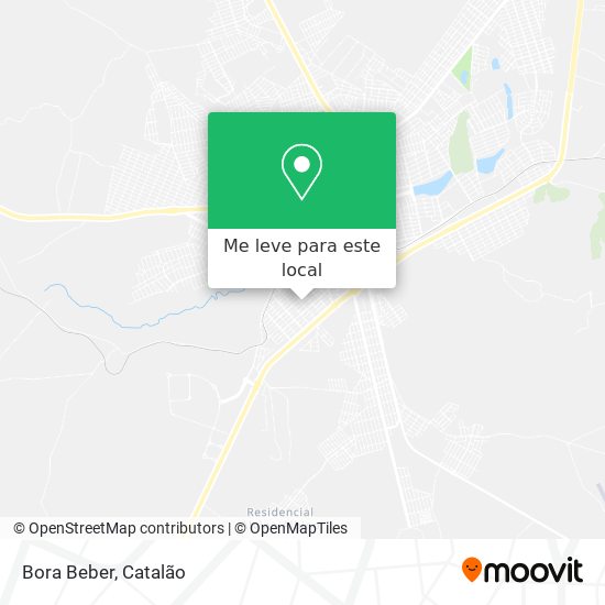 Bora Beber mapa