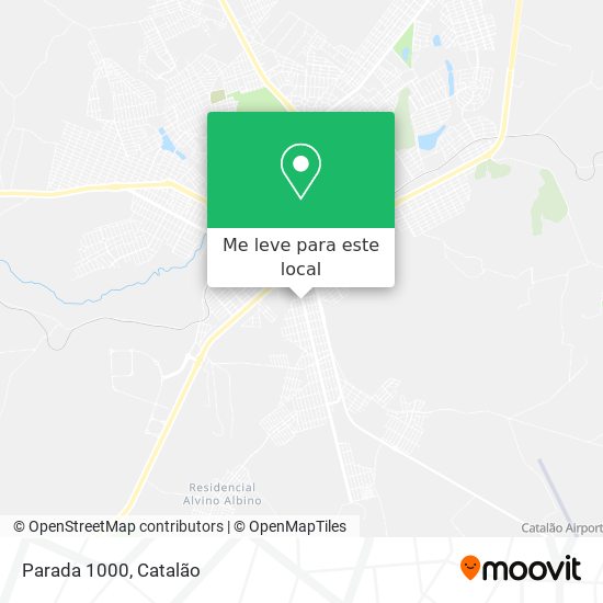 Parada 1000 mapa