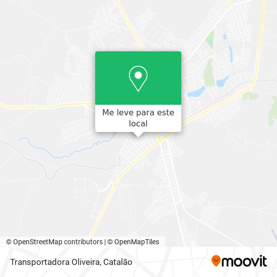 Transportadora Oliveira mapa