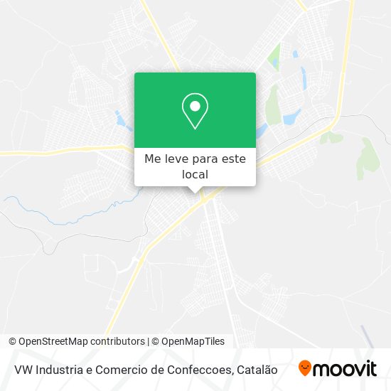 VW Industria e Comercio de Confeccoes mapa