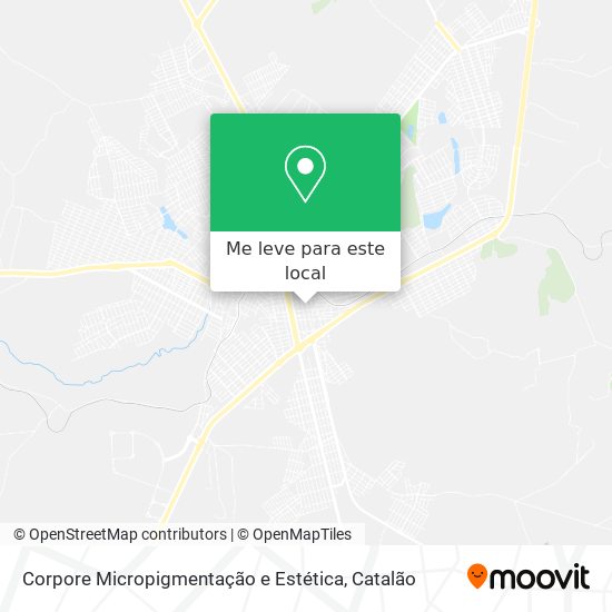 Corpore Micropigmentação e Estética mapa