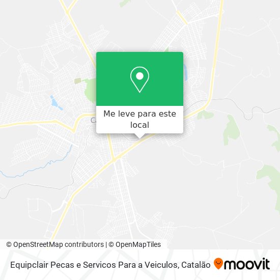 Equipclair Pecas e Servicos Para a Veiculos mapa