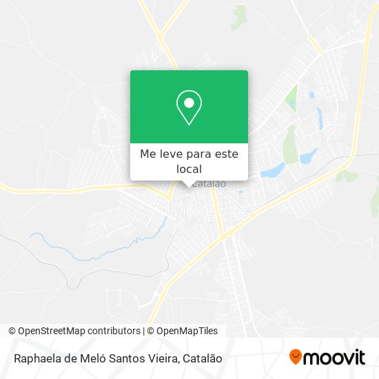 Raphaela de Meló Santos Vieira mapa