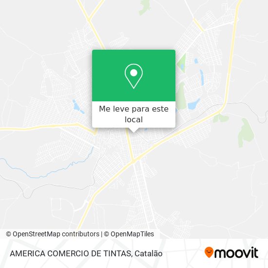 AMERICA COMERCIO DE TINTAS mapa