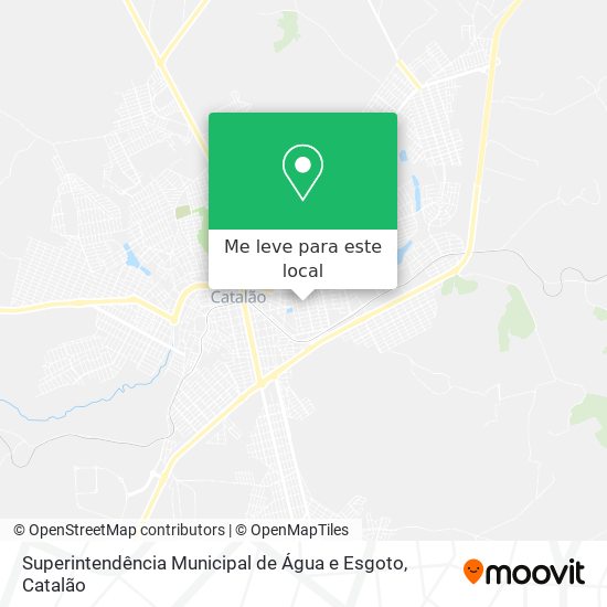 Superintendência Municipal de Água e Esgoto mapa