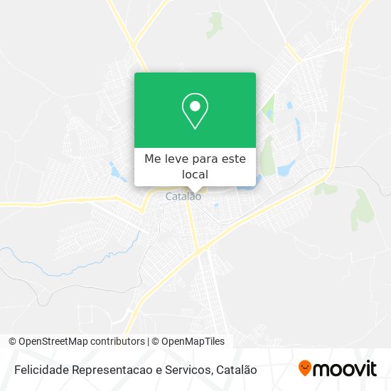 Felicidade Representacao e Servicos mapa