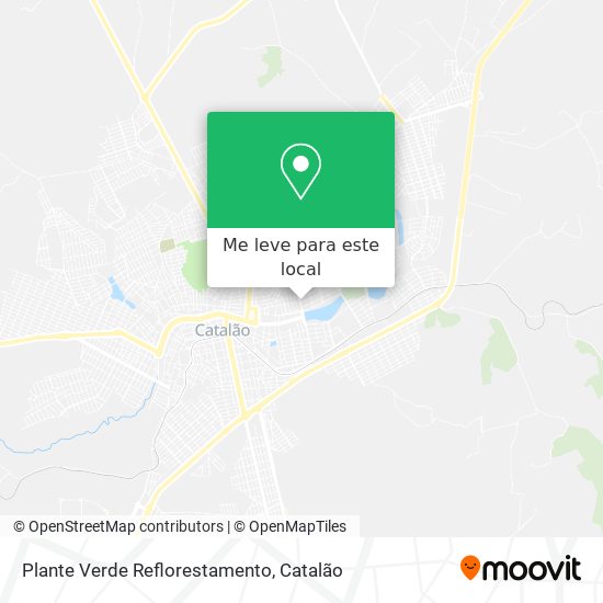 Plante Verde Reflorestamento mapa