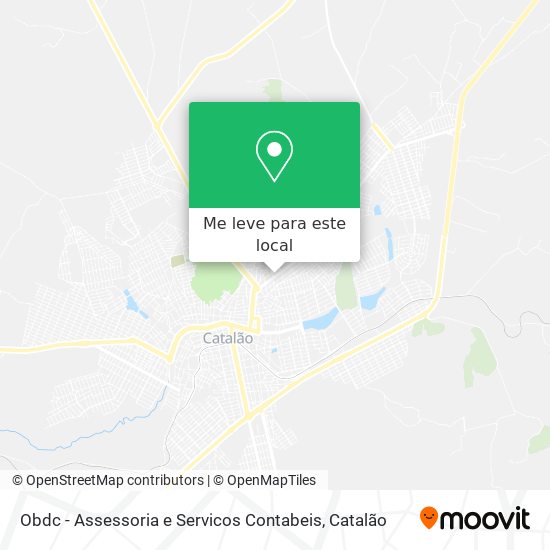 Obdc - Assessoria e Servicos Contabeis mapa