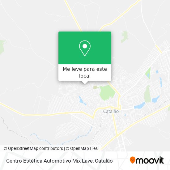 Centro Estética Automotivo Mix Lave mapa