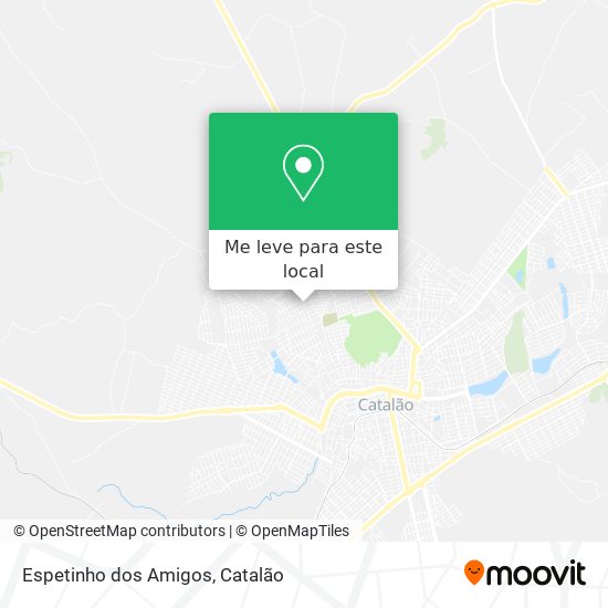 Espetinho dos Amigos mapa