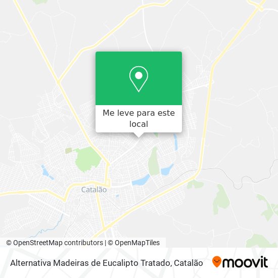 Alternativa Madeiras de Eucalipto Tratado mapa