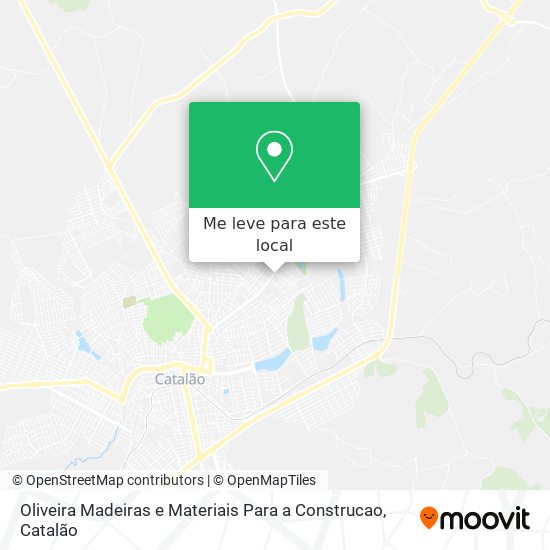 Oliveira Madeiras e Materiais Para a Construcao mapa