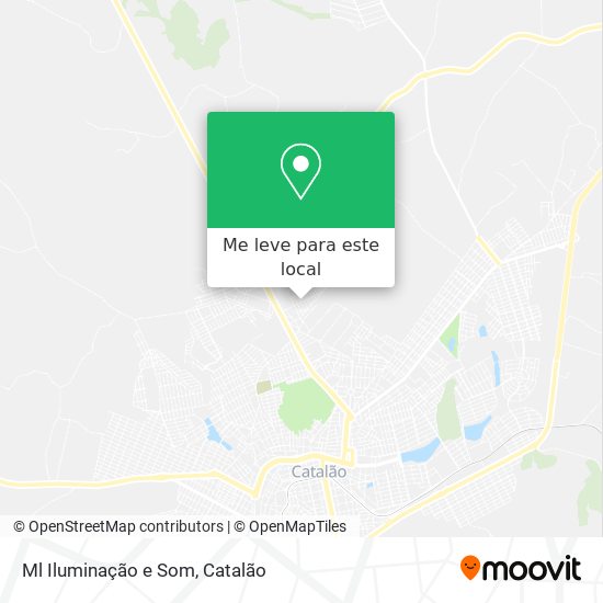 Ml Iluminação e Som mapa