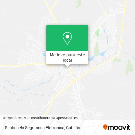 Sentinnela Seguranca Eletronica mapa