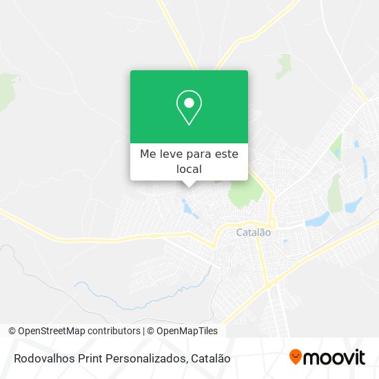 Rodovalhos Print Personalizados mapa