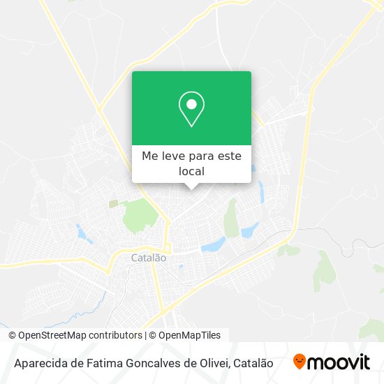 Aparecida de Fatima Goncalves de Olivei mapa