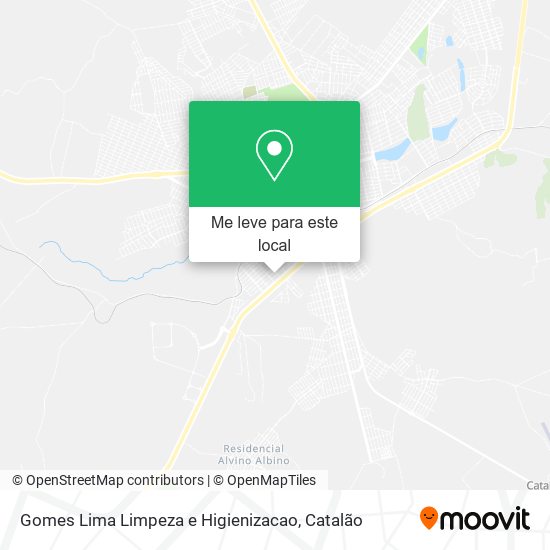 Gomes Lima Limpeza e Higienizacao mapa