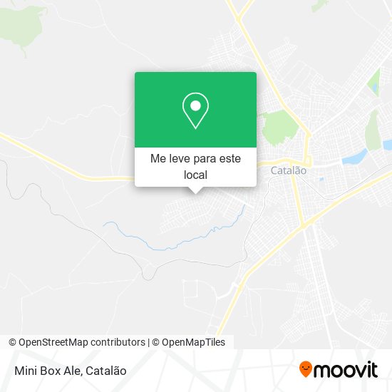 Mini Box Ale mapa