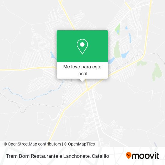 Trem Bom Restaurante e Lanchonete mapa