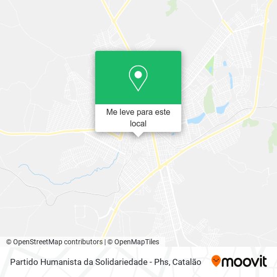 Partido Humanista da Solidariedade - Phs mapa