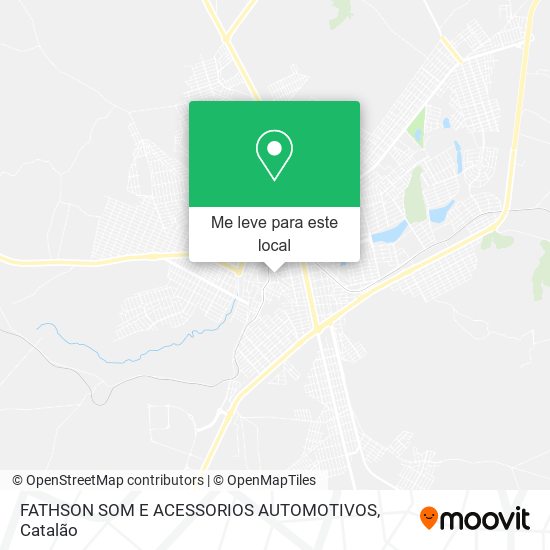 FATHSON SOM E ACESSORIOS AUTOMOTIVOS mapa