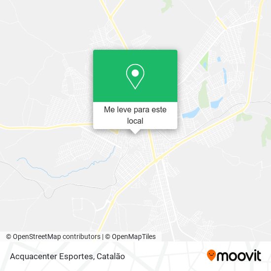 Acquacenter Esportes mapa